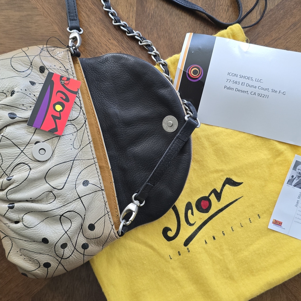 Joan Miro Icon Los Angeles Artistic Clutch - Picture 6 of 8